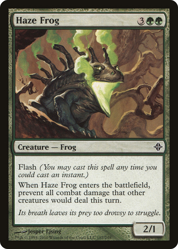 {C} Haze Frog [Rise of the Eldrazi][ROE 187]