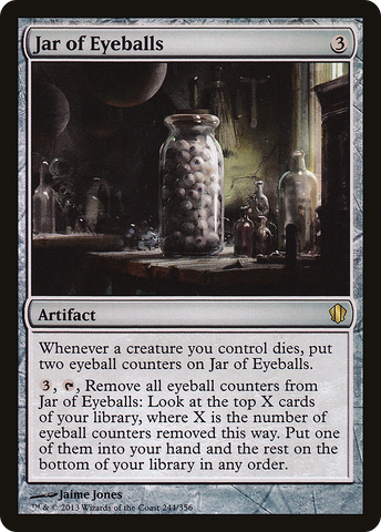 {R} Jar of Eyeballs [Commander 2013][C13 244]