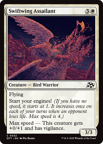 {@C} Swiftwing Assailant [Aetherdrift][DFT 032]
