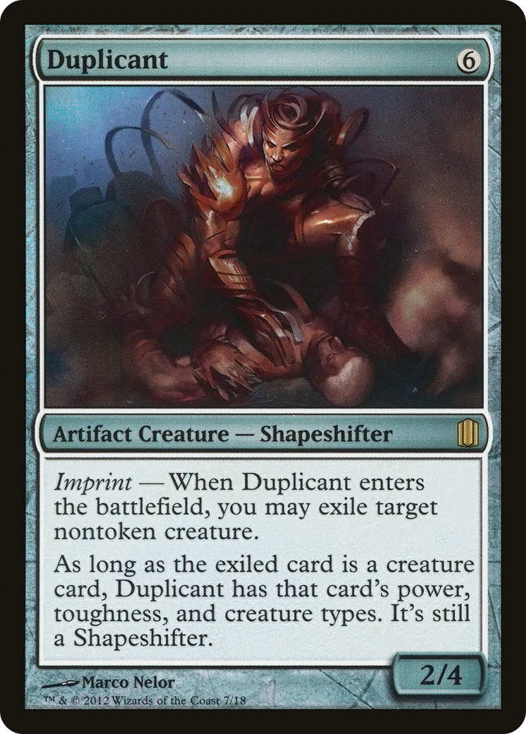 {R} Duplicant [Commander's Arsenal][CM1 007] - Misty Mountain Games
