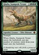 {@R} Ghalta, Stampede Tyrant [The Lost Caverns of Ixalan][LCI 185]