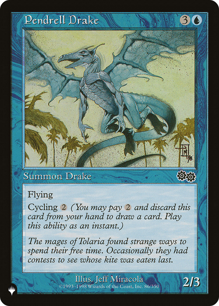 Pendrell Drake [LIST 86/350]