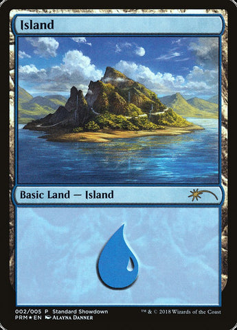 {B}[PA PSS3 002] Island (2) [Magic 2019 Standard Showdown]