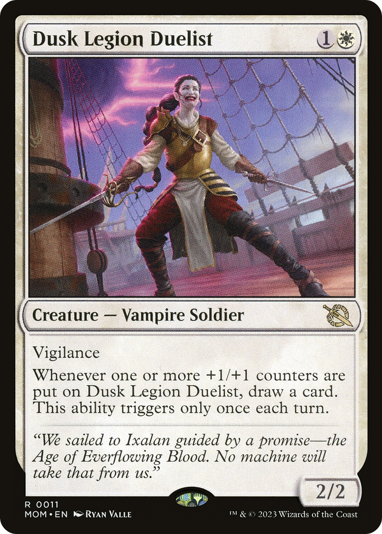 {R} Dusk Legion Duelist [March of the Machine][MOM 011]