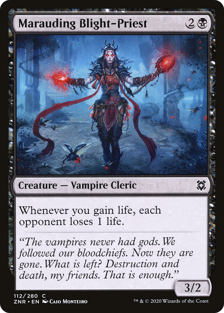 {C} Marauding Blight-Priest [Zendikar Rising][ZNR 112]