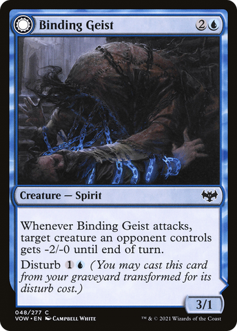 {C} Binding Geist // Spectral Binding [Innistrad: Crimson Vow][VOW 048]