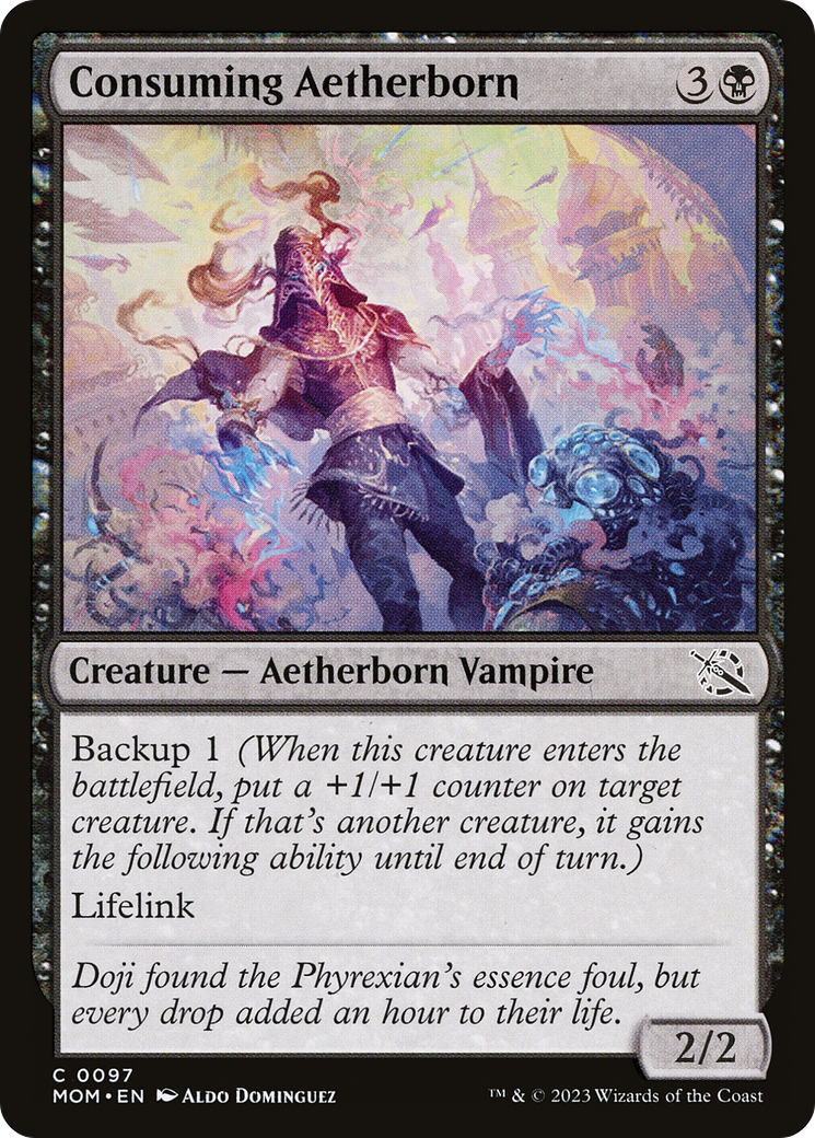 {C} Consuming Aetherborn [March of the Machine][MOM 097]