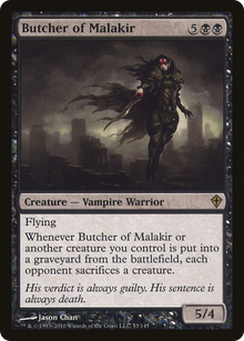 {R} Butcher of Malakir [Worldwake][WWK 053]