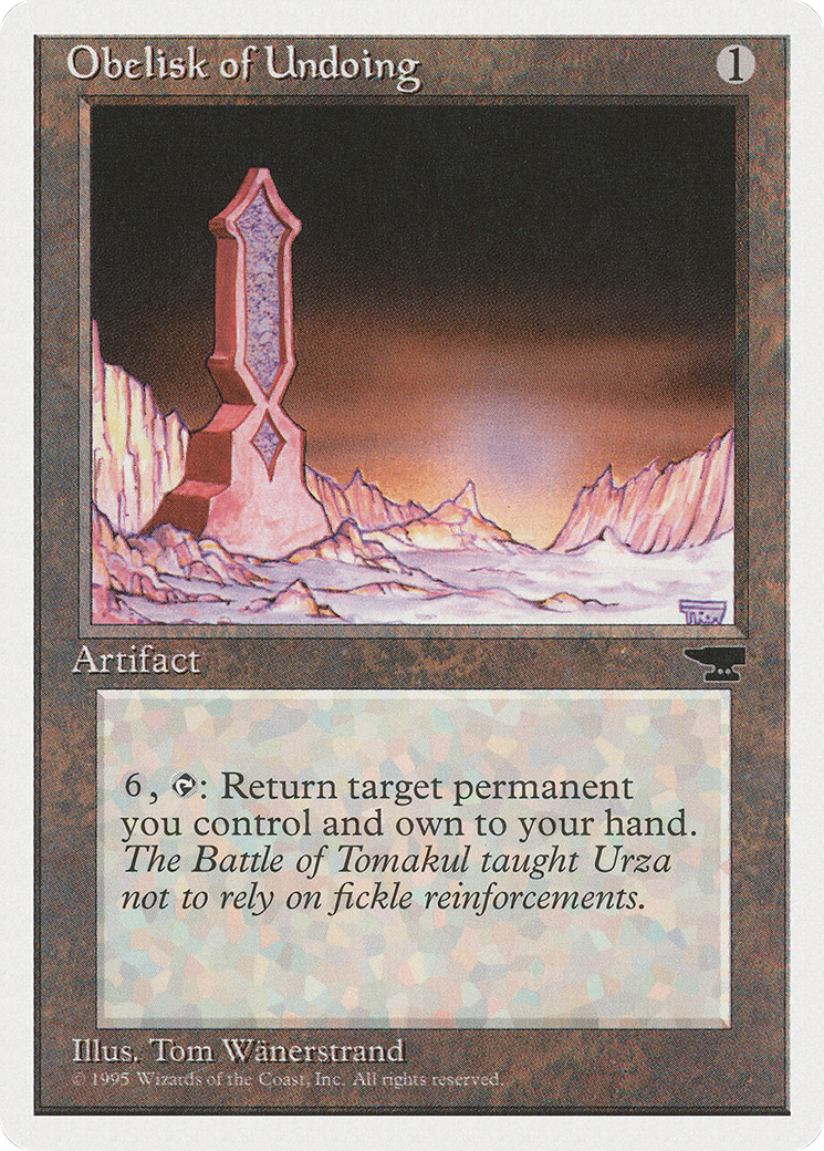 {R} Obelisk of Undoing [Chronicles][CHR 104]