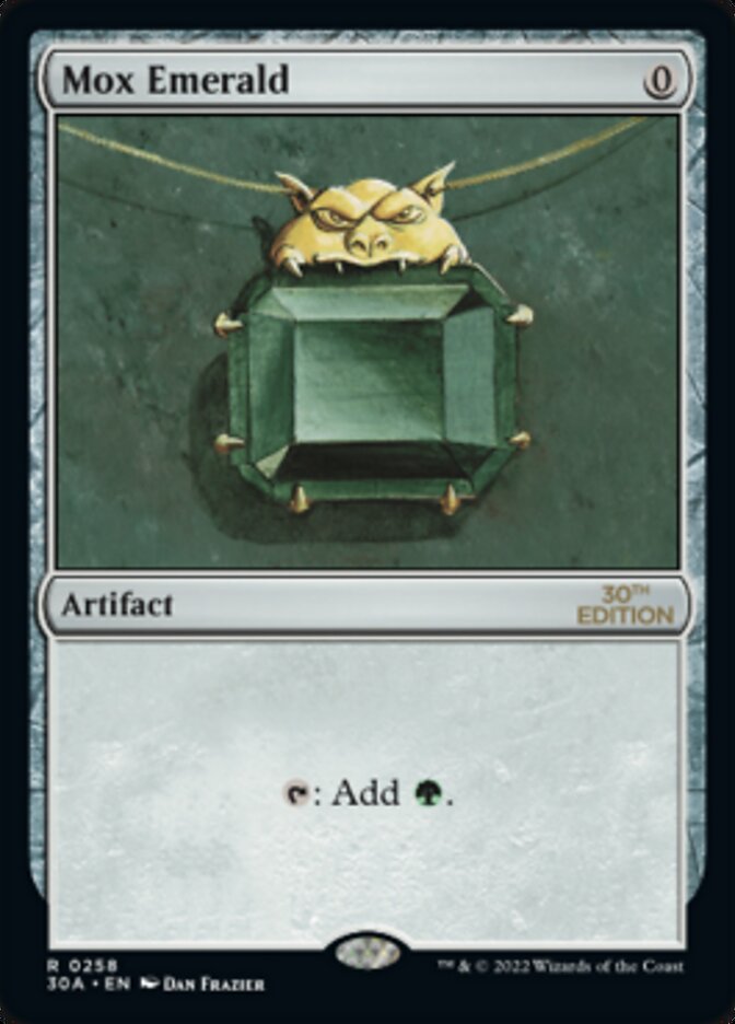 {R} Mox Emerald [30th Anniversary Edition][30A 258]