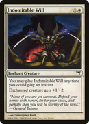 {C} Indomitable Will [Champions of Kamigawa][CHK 017]