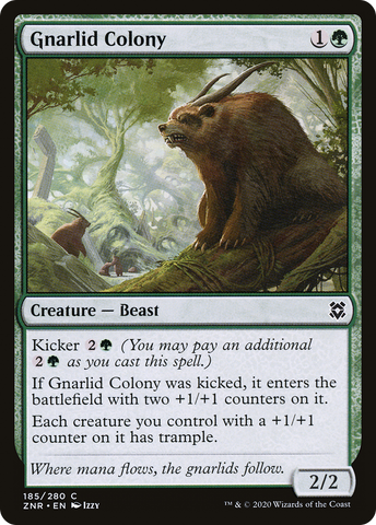{C} Gnarlid Colony [Zendikar Rising][ZNR 185]