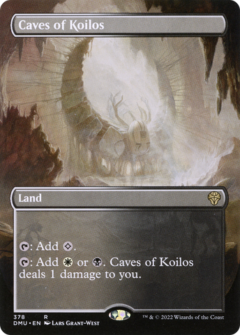 {R} Caves of Koilos (Borderless Alternate Art) [Dominaria United][DMU 378]