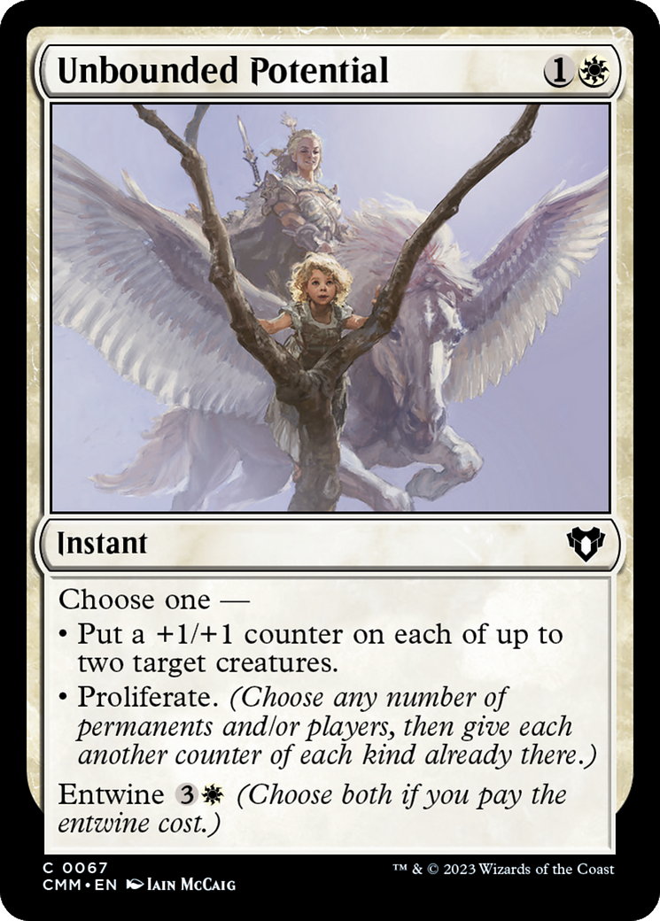 {C} Unbounded Potential [Commander Masters][CMM 067]