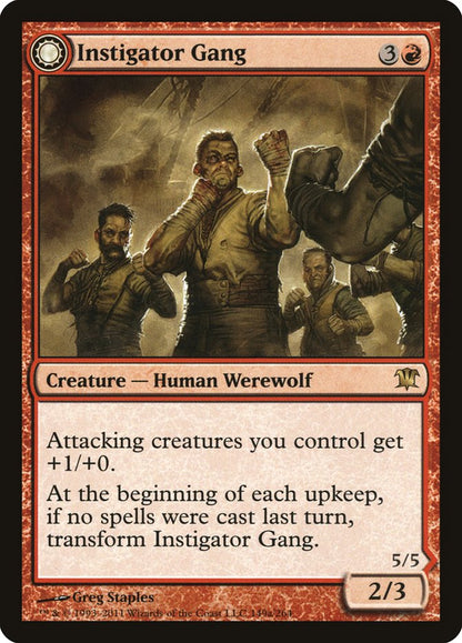 {R} Instigator Gang // Wildblood Pack [Innistrad][ISD 149]