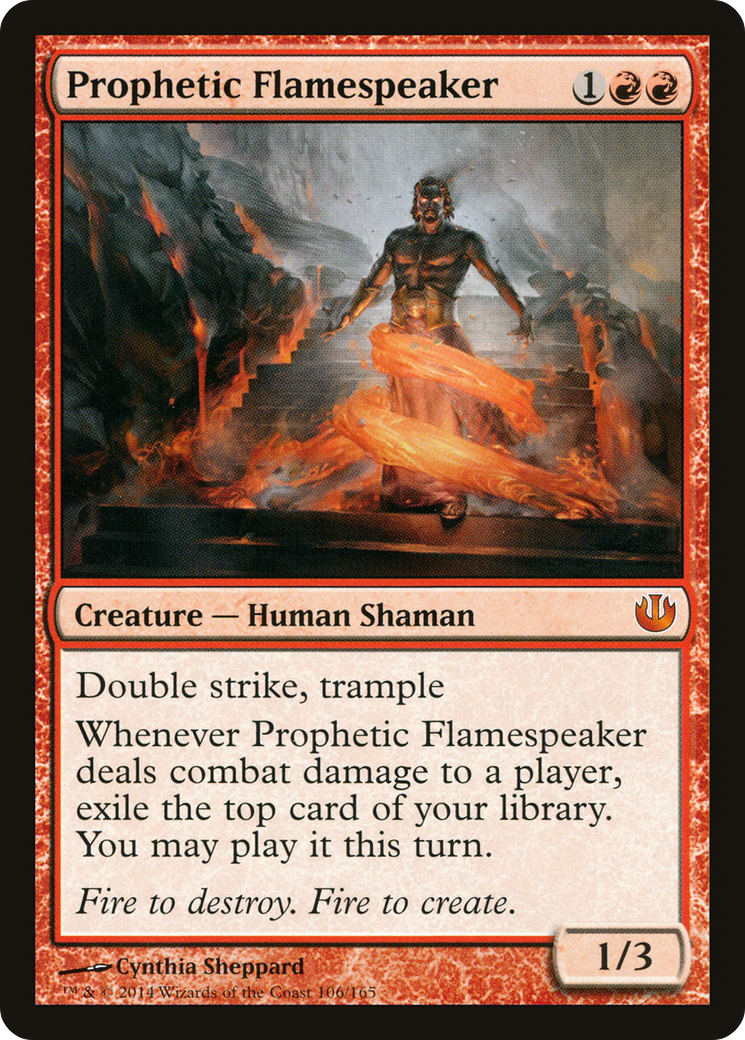 {R} Prophetic Flamespeaker [Journey into Nyx][JOU 106]