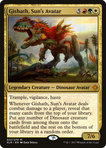 {R} Gishath, Sun's Avatar [Ixalan][XLN 222]