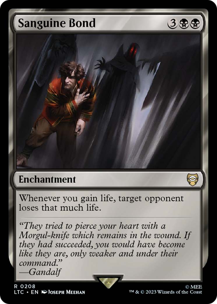 {R} Sanguine Bond [The Lord of the Rings: Tales of Middle-Earth Commander][LTC 208]