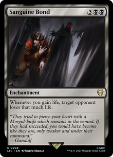 {R} Sanguine Bond [The Lord of the Rings: Tales of Middle-Earth Commander][LTC 208]