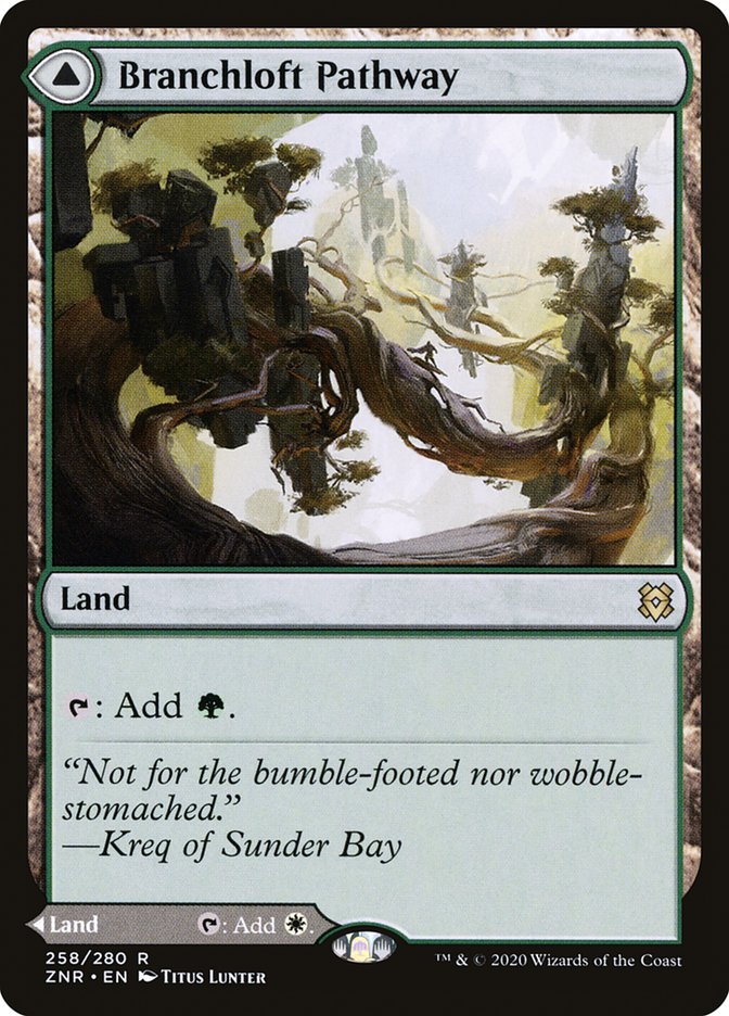 {R} Branchloft Pathway // Boulderloft Pathway [Zendikar Rising][ZNR 258]