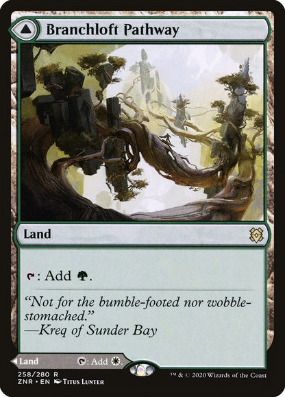 {R} Branchloft Pathway // Boulderloft Pathway [Zendikar Rising][ZNR 258]