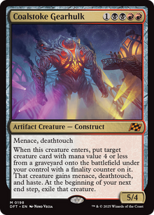 {@R} Coalstoke Gearhulk [Aetherdrift][DFT 198]