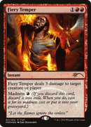 {R} Fiery Temper [Friday Night Magic 2016][PA F16 011]