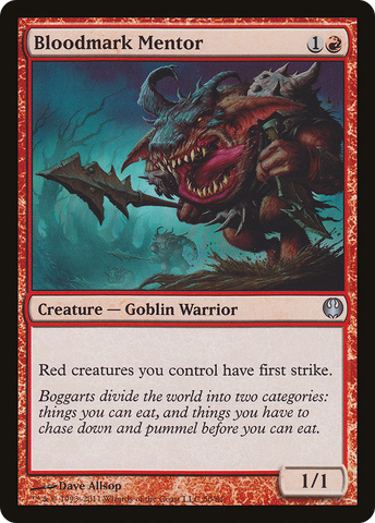{C} Bloodmark Mentor [Duel Decks: Knights vs. Dragons][DDG 050]