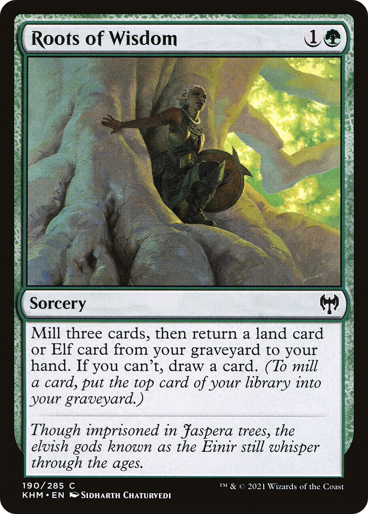 {C} Roots of Wisdom [Kaldheim][KHM 190]