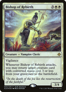 {R} Bishop of Rebirth (Draft Weekend) [Ixalan Promos][PA XLN 005] - Misty Mountain Games
