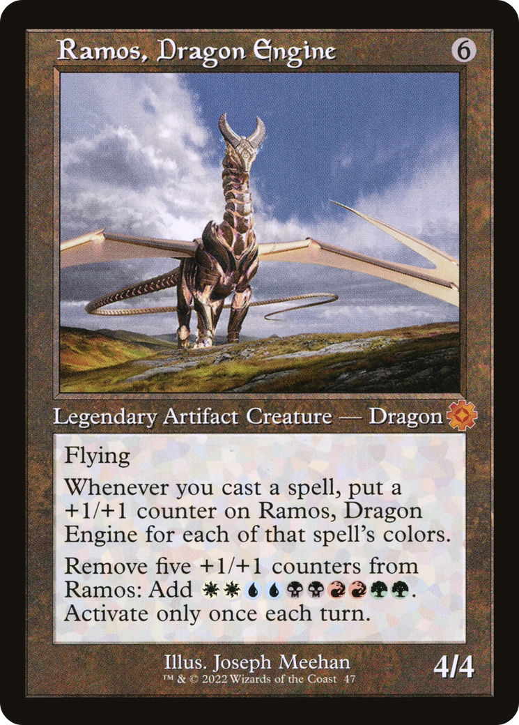 {R} Ramos, Dragon Engine (Retro) [The Brothers' War Retro Artifacts][BRR 047]