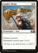 {C} Knight's Pledge [Core Set 2019][M19 019]