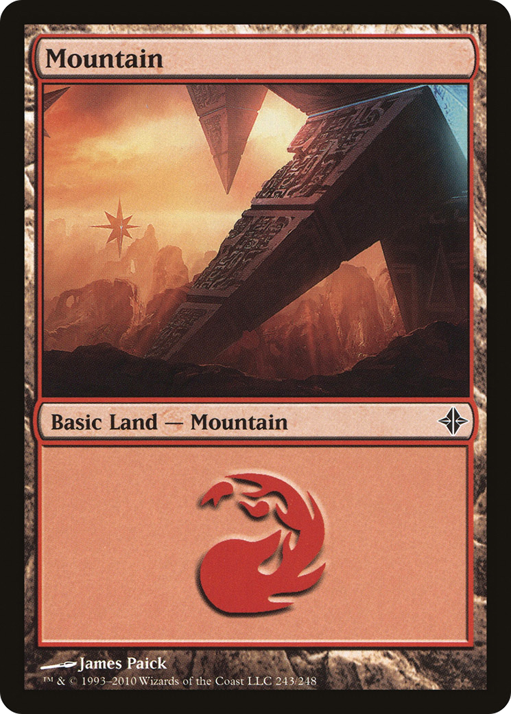 {B}[ROE 243] Mountain (243) [Rise of the Eldrazi]