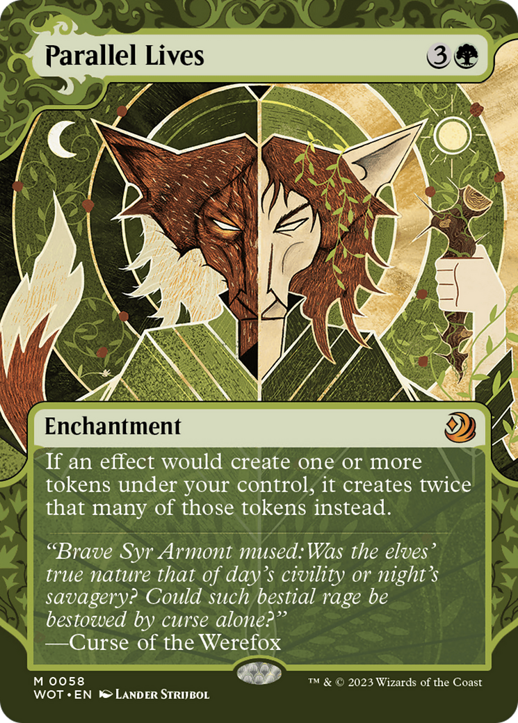 {R} Parallel Lives [Wilds of Eldraine: Enchanting Tales][WOT 058]