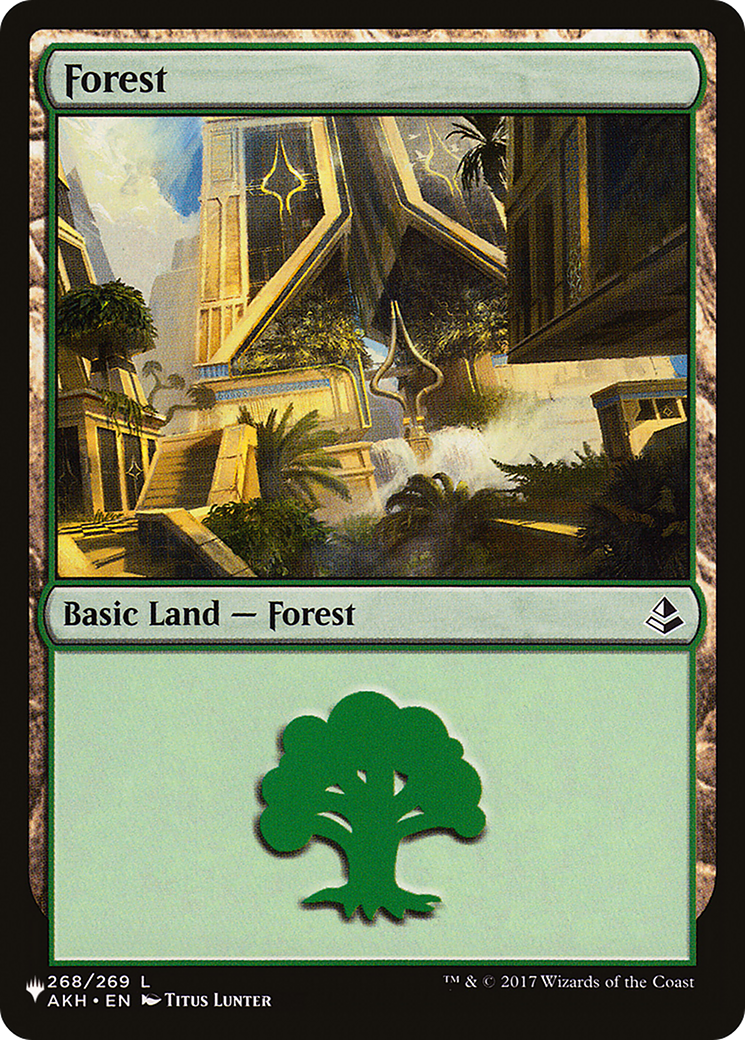 {C} Forest (268) [Secret Lair: From Cute to Brute][LS AKH 268]