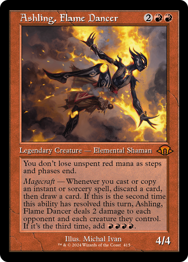 {R} Ashling, Flame Dancer (Retro) [Modern Horizons 3][MH3 415]