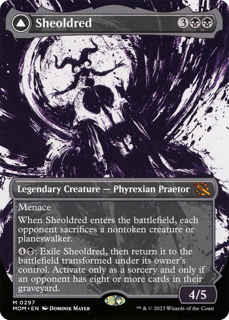 {R} Sheoldred // The True Scriptures (Multiverse Legends) [March of the Machine][MOM 297]