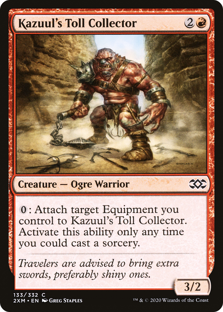 {C} Kazuul's Toll Collector [Double Masters][2XM 133]