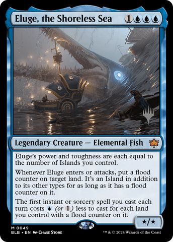 {@R} Eluge, the Shoreless Sea (Promo Pack) [Bloomburrow Promos][PP BLB 049]