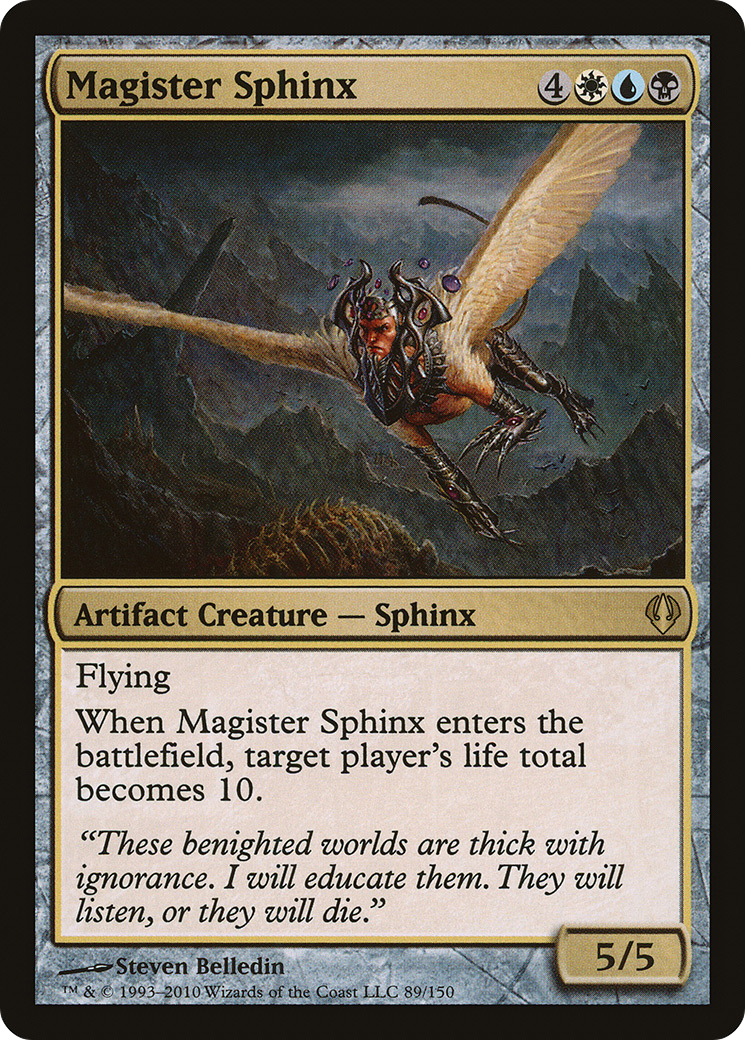 {R} Magister Sphinx [Archenemy] [ARC 089]