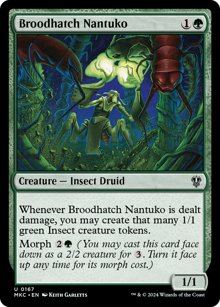 {C} Broodhatch Nantuko [Murders at Karlov Manor Commander][MKC 167]