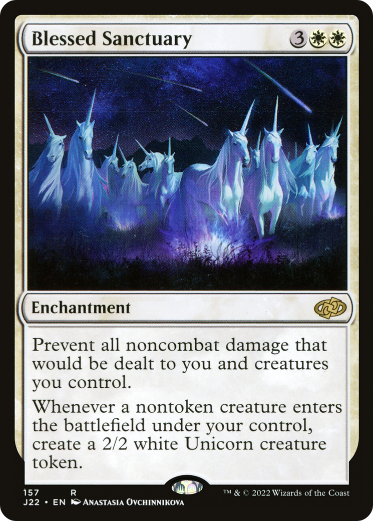 {R} Blessed Sanctuary [Jumpstart 2022][J22 157]
