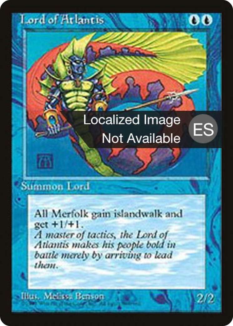 {F} Lord of Atlantis [Fourth Edition (Foreign Black Border)][FBB 4ED 082]