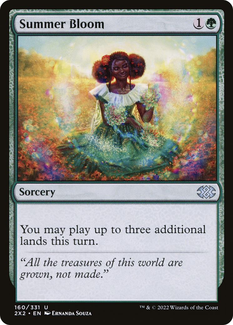 {C} Summer Bloom [Double Masters 2022][2X2 160]