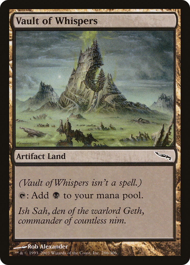 {C} Vault of Whispers [Mirrodin][MRD 286]