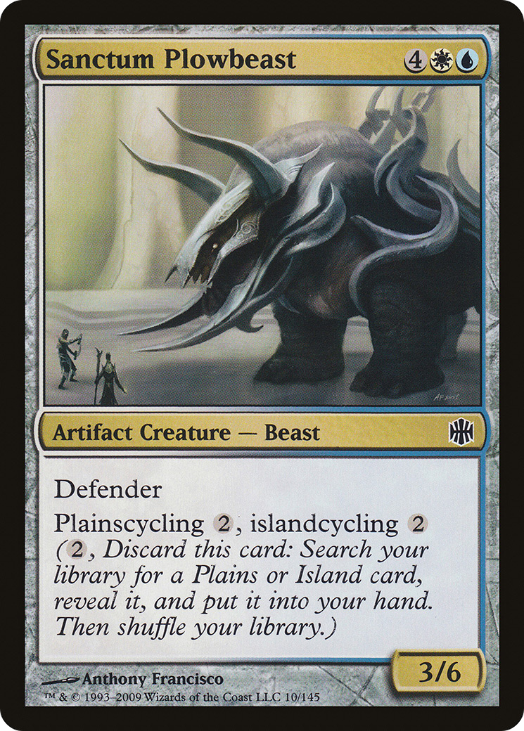 {C} Sanctum Plowbeast [Alara Reborn][ARB 010]