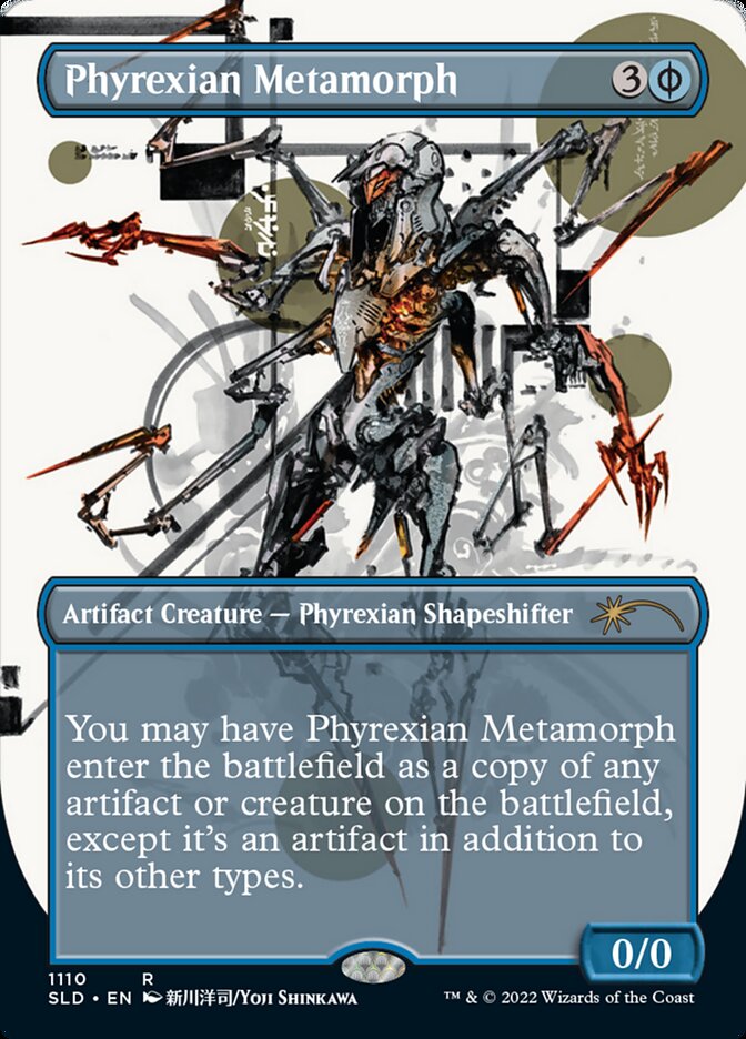 {R} Phyrexian Metamorph (Borderless) [Secret Lair Drop Series][SLD 1110]