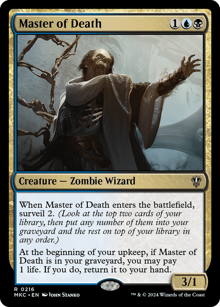 {R} Master of Death [Murders at Karlov Manor Commander][MKC 216]