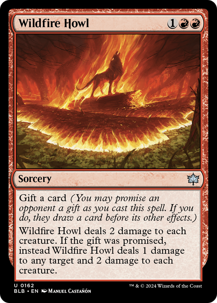 {@C} Wildfire Howl [Bloomburrow][BLB 162]