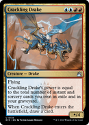 {C} Crackling Drake [Ravnica Remastered][RVR 174]